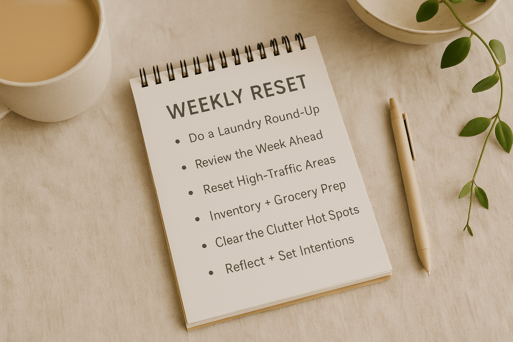 🔄 Weekly Reset Routines That Actually&nbsp;Stick