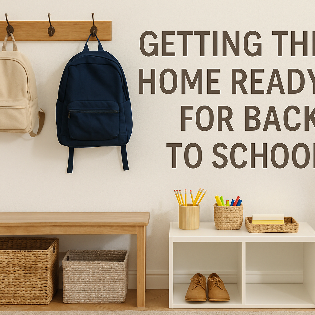 🎒 Getting the Home Ready for Back to School