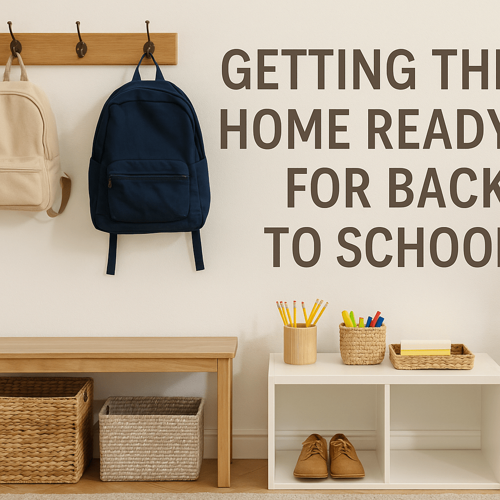 🎒 Getting the Home Ready for Back to&nbsp;School