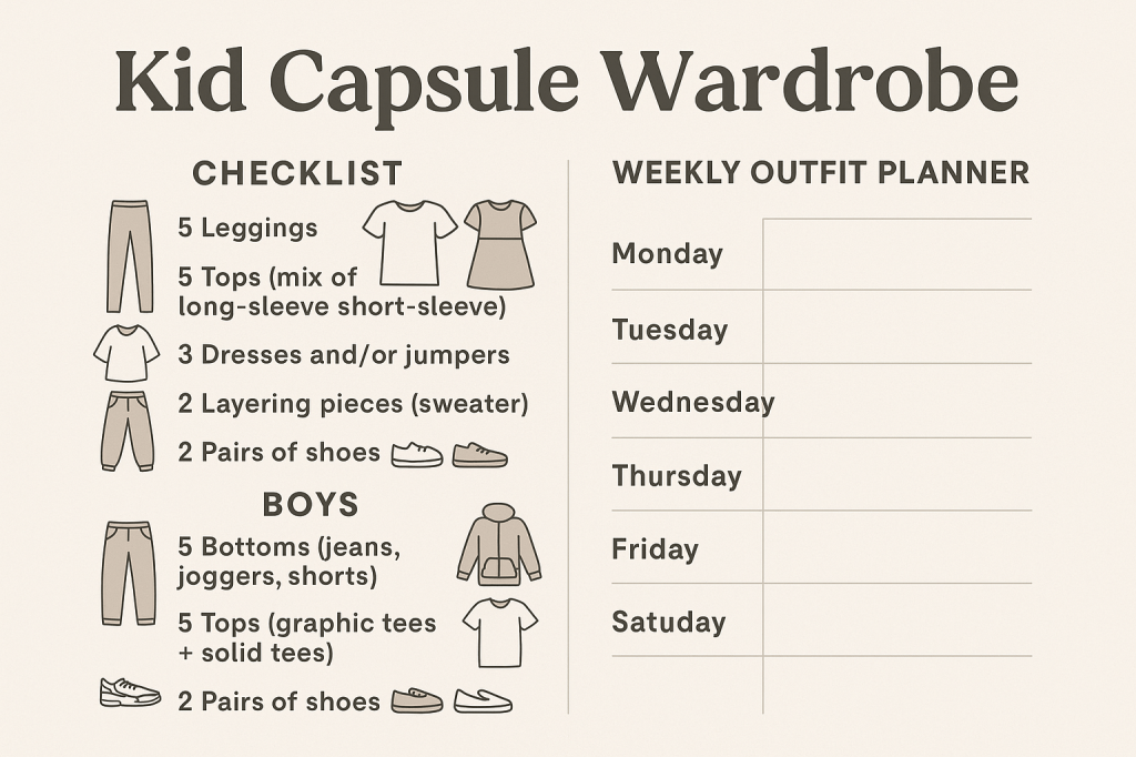👕 Back-to-School Capsule&nbsp;Wardrobe