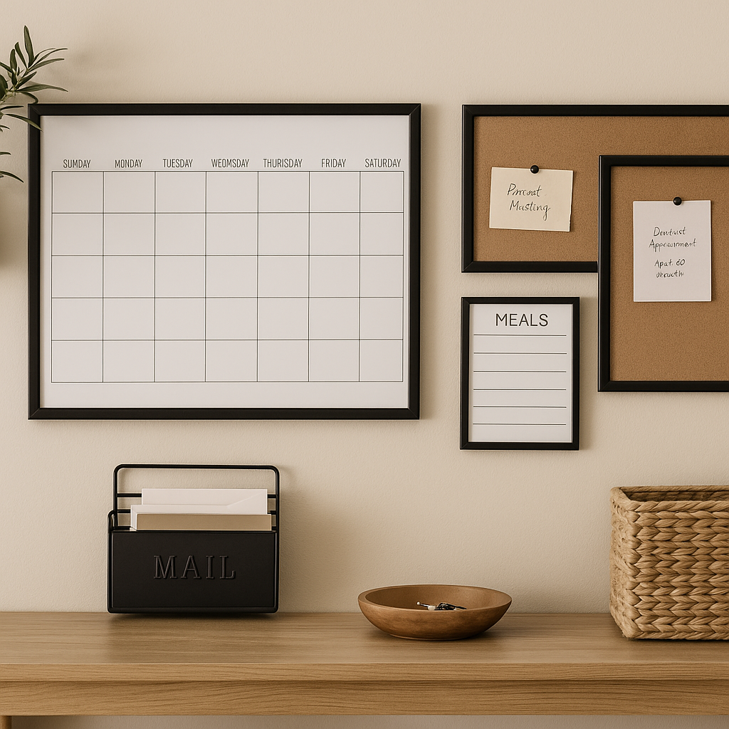 📌 How to Set Up a Command Center for Family Life