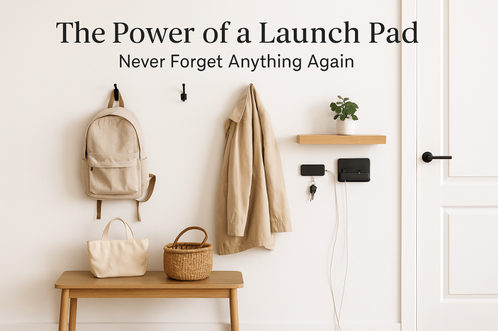 🎒 The Power of a Launch Pad: Never Forget Anything&nbsp;Again