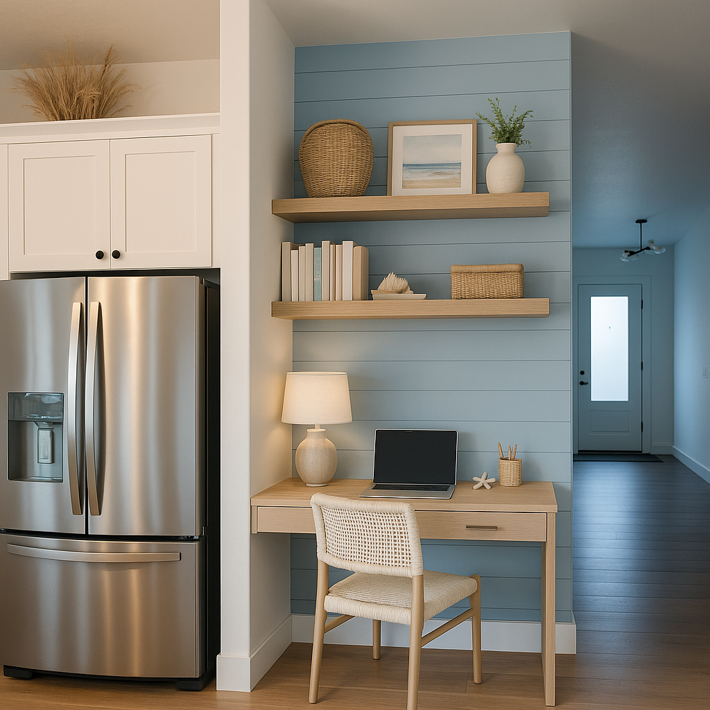 How to Pick the Right Style of Desk and Storage for a Kitchen&nbsp;Office