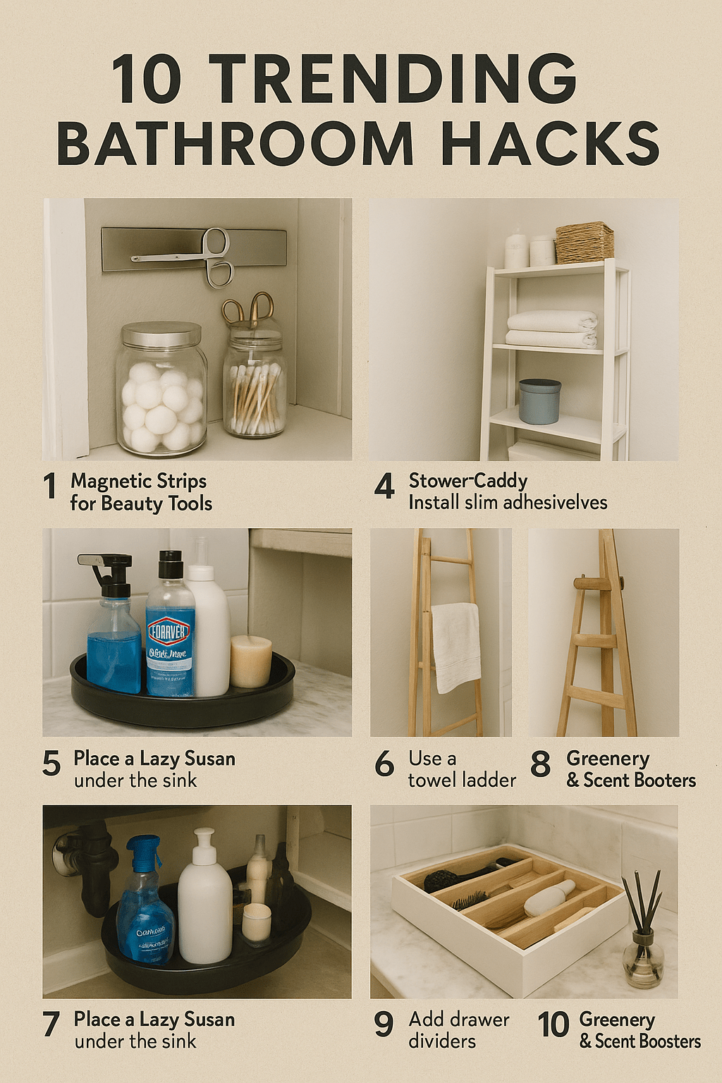 10 Trending Bathroom Hacks You’ll Wish You Knew Sooner&nbsp;🚿✨