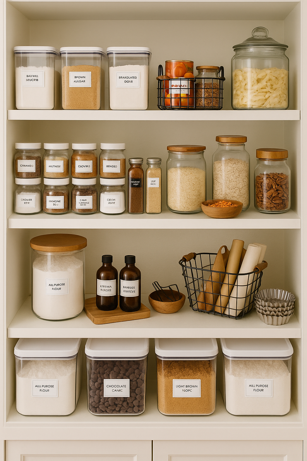 🥧 How to Organize Your Pantry for Fall Baking