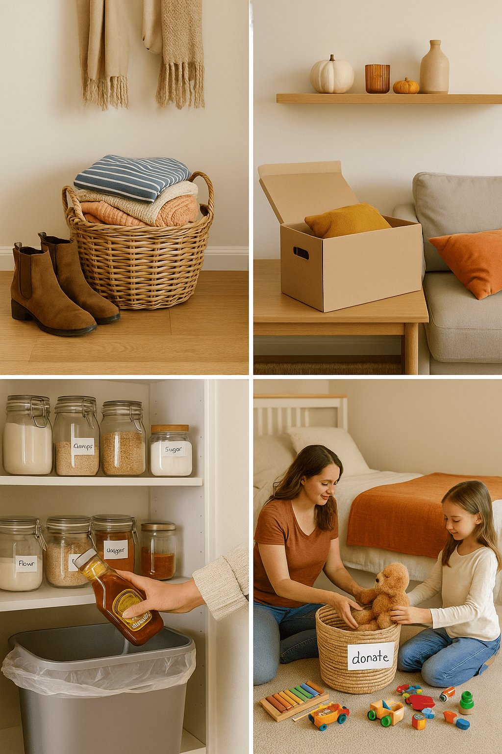 🍂 Fall Decluttering Guide: What to Donate, Store, or Toss Before&nbsp;Winter