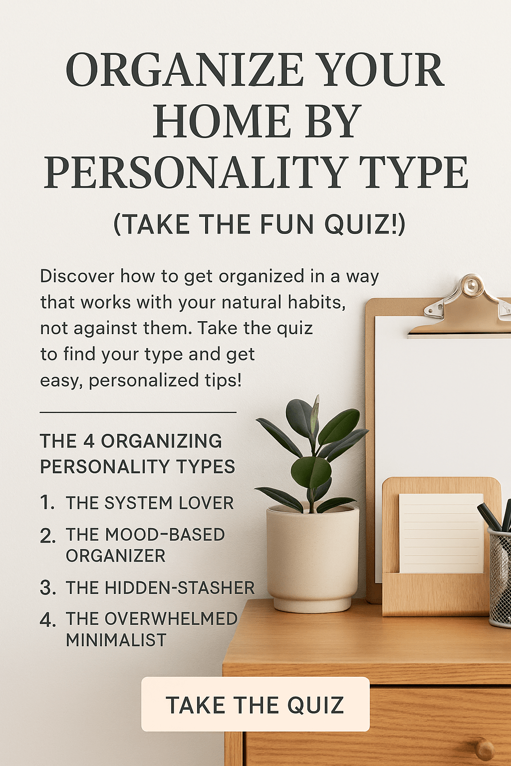 🧠 Organize Your Home by Personality Type (Take the Fun&nbsp;Quiz!)