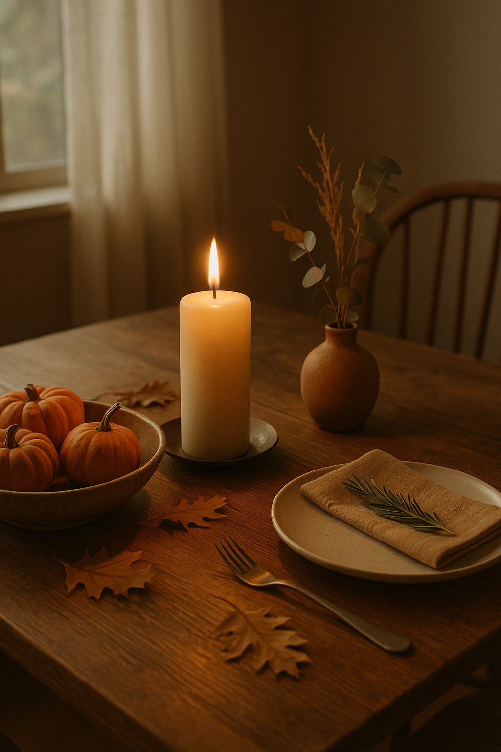 🕯 The Art of a Slow Thanksgiving: Finding Peace in the Pause