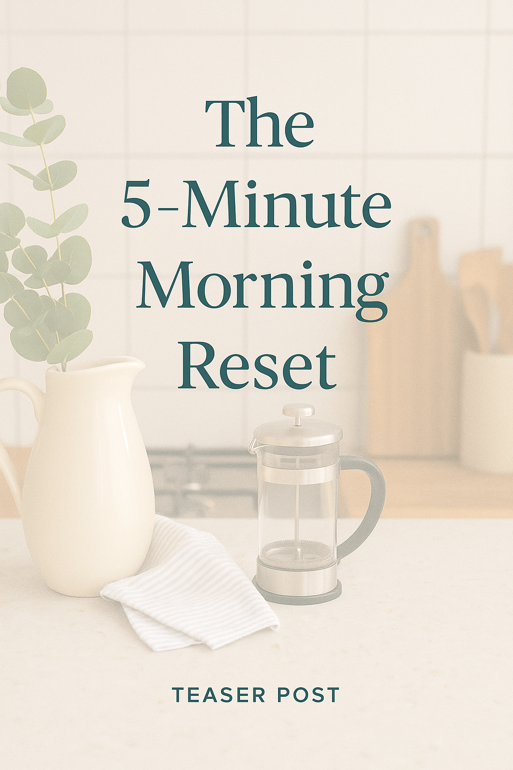 ☕ The 5-Minute Morning&nbsp;Reset
