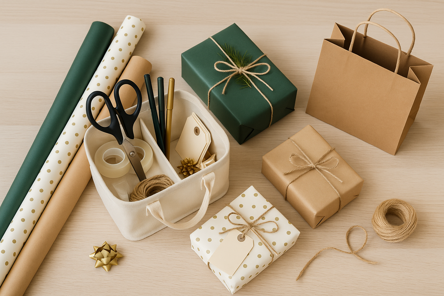 The 10-Minute Gift-Wrapping System (So Presents Don’t Take Over Your December)