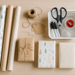 gift wrapping station