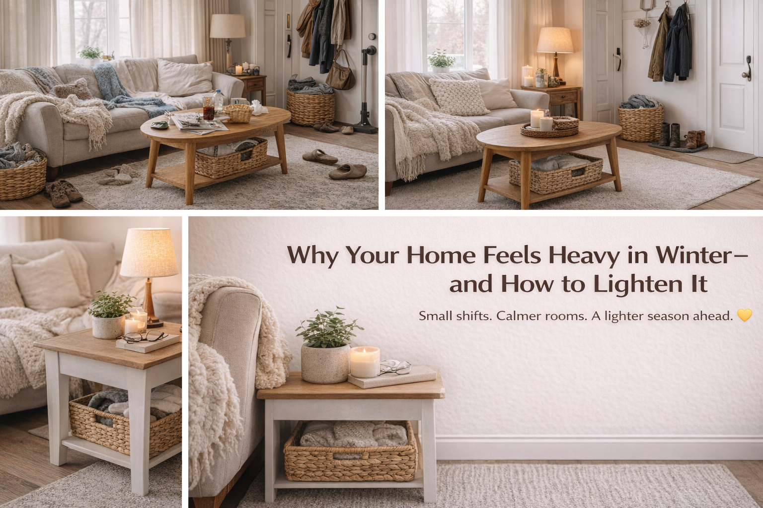 Why Homes Feel Heavier in Winter