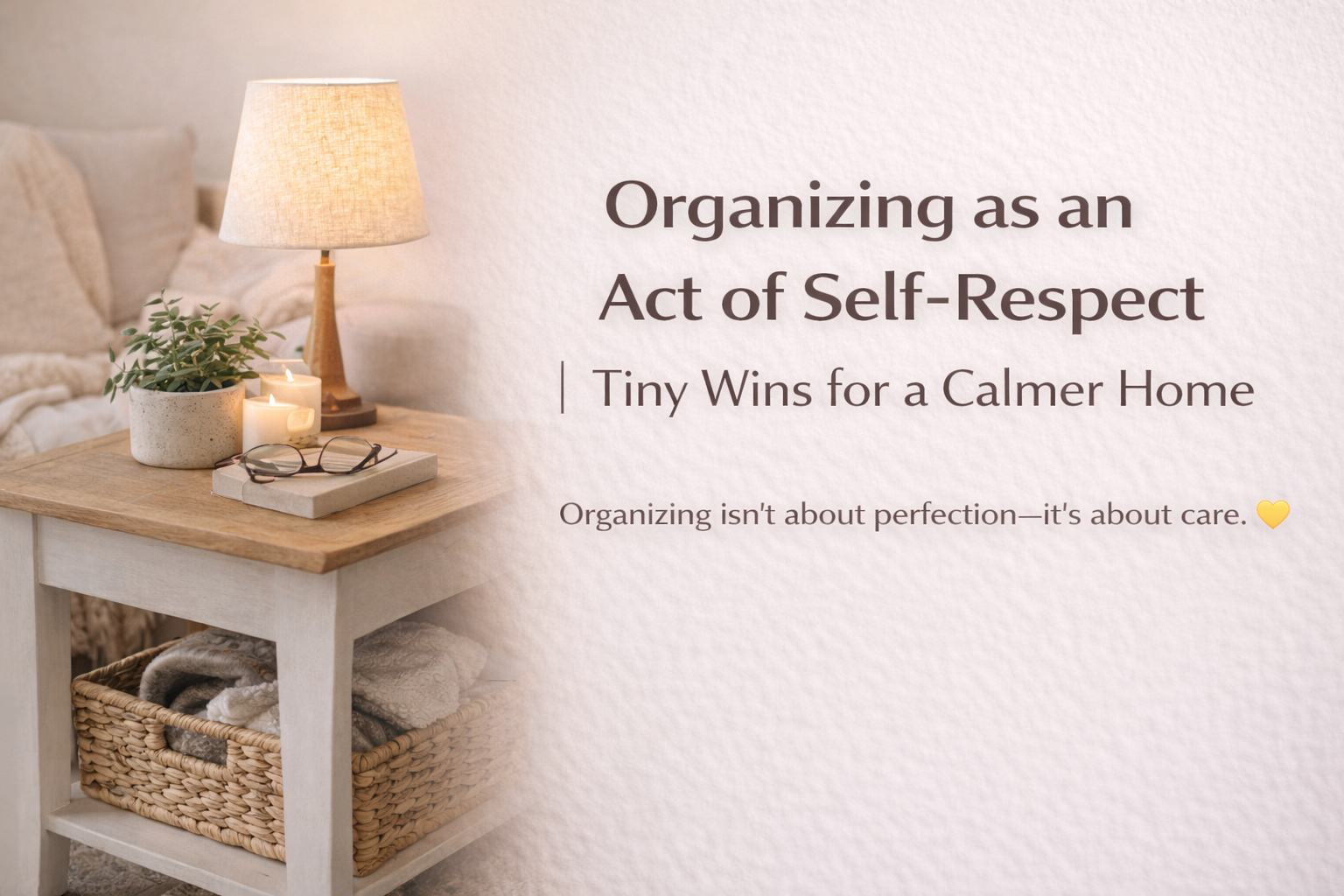 Organizing as an Act of Self-Respect