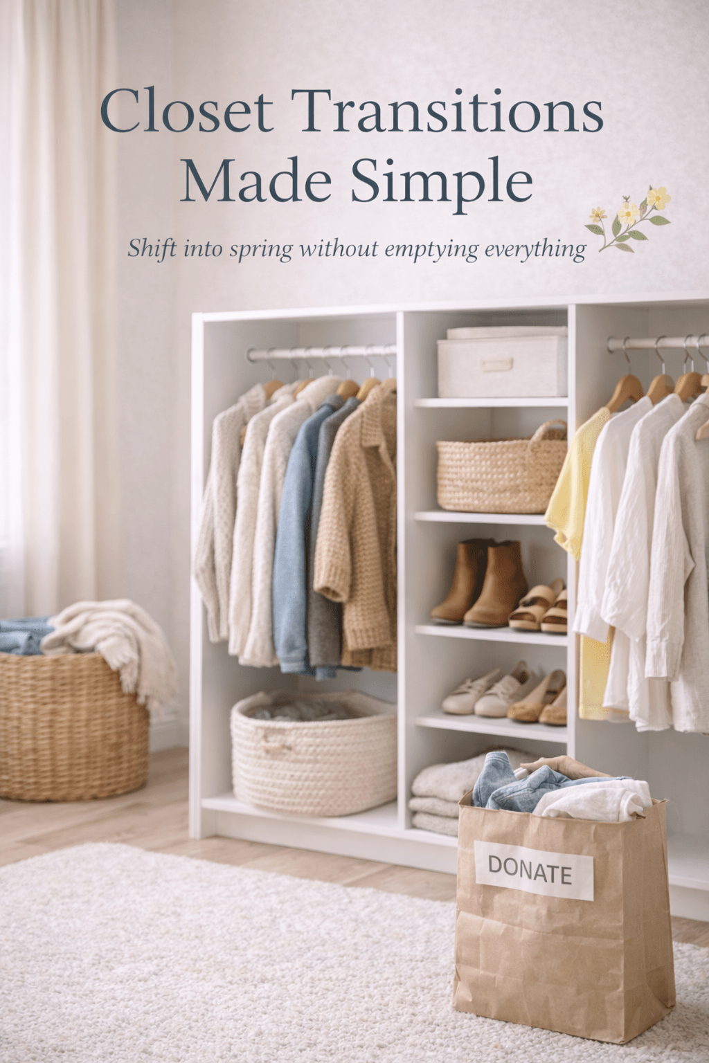 Closet Transitions Made&nbsp;Simple