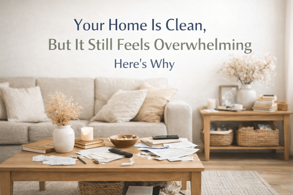 your home is clean but