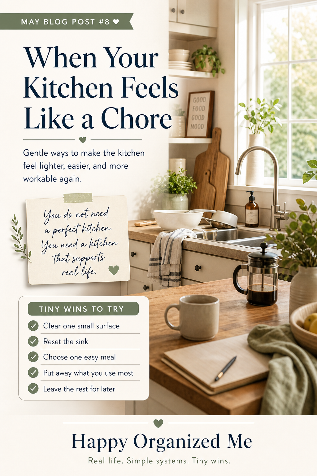 When your kitchen feels like a chore