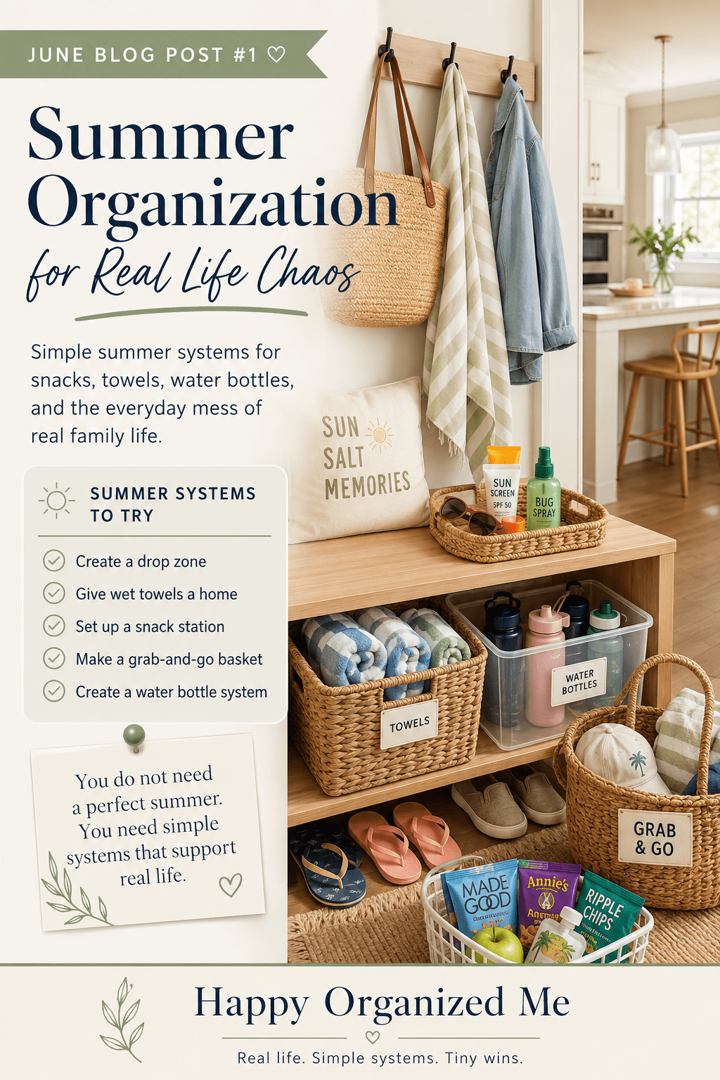 Summer Organization for Real Life&nbsp;Chaos
